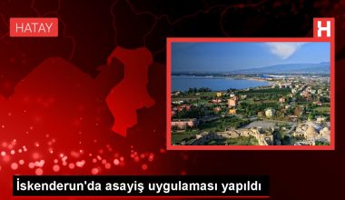 İskenderun’da asayiş uygulaması yapıldı
