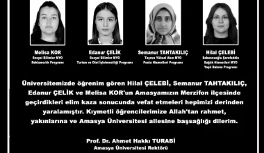 Amasya Üniversitesi’nden Öğrenci Kaybı