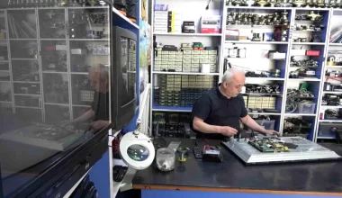 Amasya’da 50 Yıldır Televizyon Tamirciliği Yapan Usta