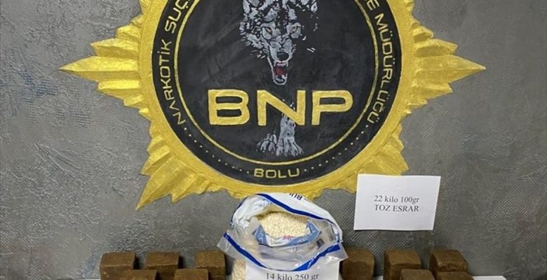 Anadolu Otoyolu’nda 36 Kilo Uyuşturucu Ele Geçirildi, 2 Kuşkulu Tutuklandı
