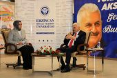 Binali Yıldırım, Erzincan Binali Yıldırım Üniversitesinde öğrencilerle söyleşi yaptı