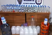 Bursa’da uydurma içki operasyonu: 58,5 litre düzmece içki ele geçirildi