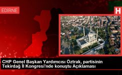 CHP Tekirdağ Vilayet Kongresi Yapıldı