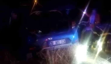 Denizli’nin Acıpayam ilçesinde araç takla attı: 1 meyyit, 3 yaralı