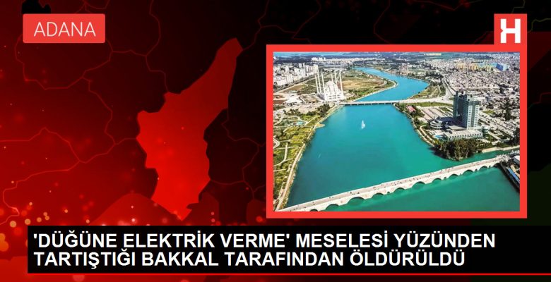 Düğün gürültüsü yüzünden tartışma: Bir kişi öldürüldü