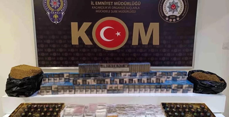 Erzincan’da Kaçak Sigara Operasyonu