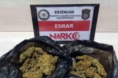 Erzincan’da Narkotik Operasyonunda 75.40 Gram Esrar Ele Geçirildi