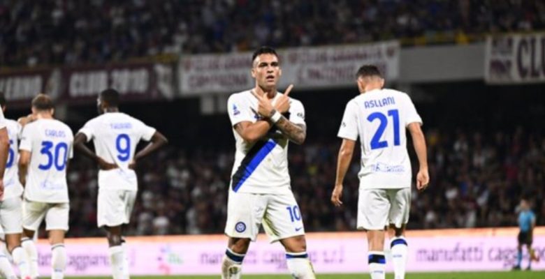 Inter, Salernitana’yı Martinez’in 4 golüyle yendi
