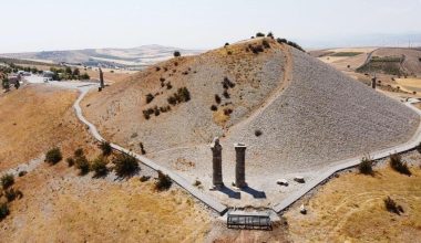 Karakuş Tümülüsü’nde jeoradar çalışması: Kommagene hükümdarının eşi, kızı ve torununun mezarları belirlenecek