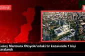 Kuzey Marmara Otoyolu’nda Trafik Kazası: 1 Yaralı
