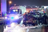 Merter’de, makas atan cip bariyerlere çarptı: 1 meyyit, 3 ağır yaralı