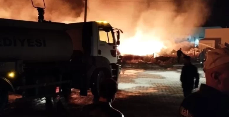 Niğde’de Organize Sanayi Bölgesi’nde Yangın Çıktı