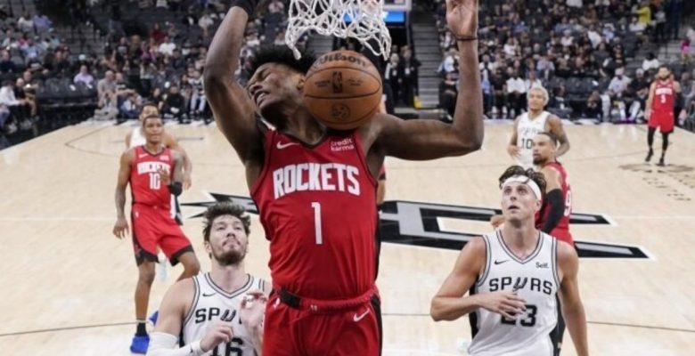 Rockets, Wembanyama’sız Spurs’ü Thompson’la devirdi!