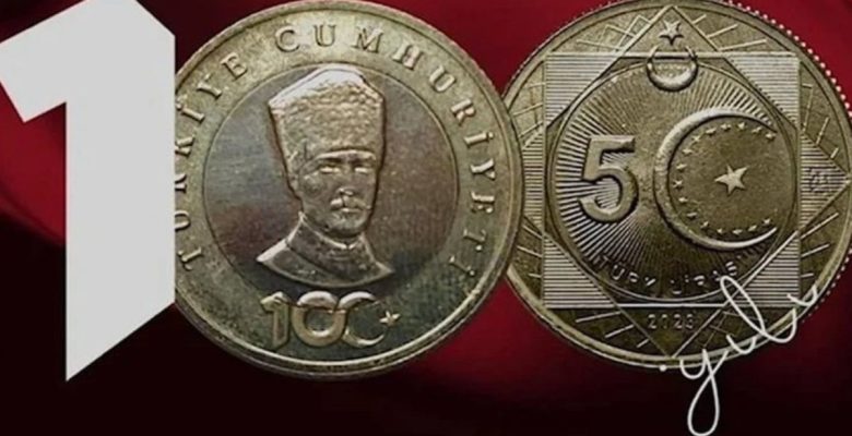 100 milyon adet madeni 5 TL basıldı