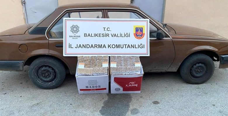 Balıkesir’de tütün kaçakçılığı operasyonu: 12 gözaltı