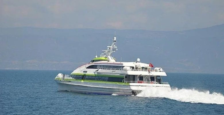 Birtakım deniz otobüsü seferleri iptal edildi