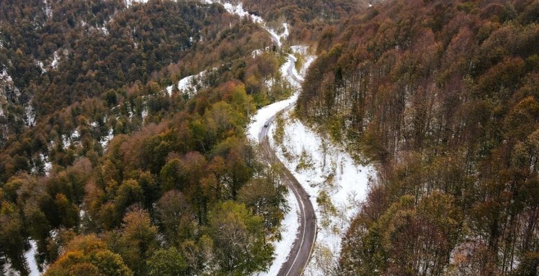 Çam Dağı’nda sonbahar ve kış hoşluğu bir ortada