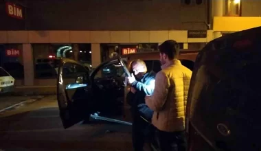 Çorum’da Polis Grupları Kovalamaca Sonucu Sürücüyü Yakaladı