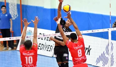Develi Belediyespor, Halkbank’a mağlup oldu