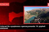 Erzincan’da Uyuşturucu Ticareti Yapan 14 Zanlı Tutuklandı
