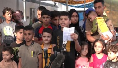 Gazzeli çocuklar dünyaya seslendi: Yaşamak istiyoruz