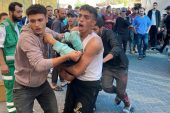 İsrail Gazze’de çocuk hastanesini bombaladı