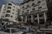 İsrail’den hastane etrafına atak