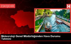 Meteoroloji Genel Müdürlüğünden Hava Durumu Kestirimi