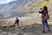 Nemrut Krater Gölü’ne ilgi artıyor