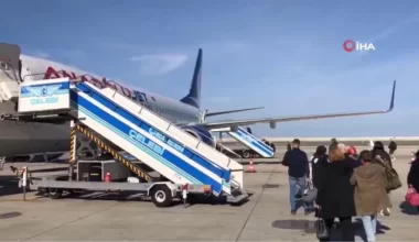 Rize-Artvin havalimanını 2023’ün birinci on ayında 863 bin 803 kişi kullandı