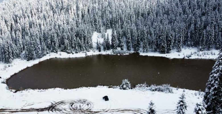 Safranbolu Sarıçiçek Yaylası havadan görüntülendi