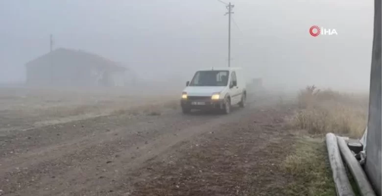 Soğuk hava Ağrı’yı tesiri altına aldı