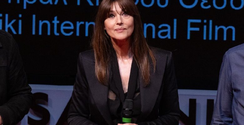 Ünlü oyuncu Monica Bellucci, Selanik’te onur mükafatı aldı