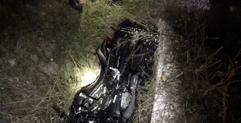 Amasya’da kayıp genç motosikletiyle menfeze düşerek hayatını kaybetti