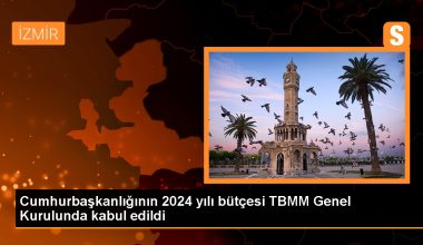 Cumhurbaşkanlığının 2024 yılı bütçesi TBMM Genel Heyetinde kabul edildi