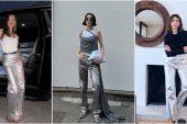 Dönemin Dilek Objesi: Metalik Gri Pantolonlar