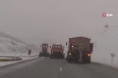 Erzincan’ın yüksek bölümlerinde kar yağışı tesirli oldu
