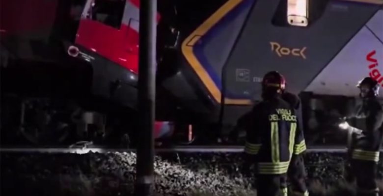 İtalya’da tren kazası: Çok sayıda yaralı var