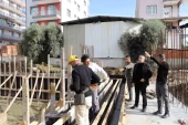 Köşk Belediye Lideri Nuri Güler, Yarı Olimpik Yüzme Havuzu İnşaatını İnceledi