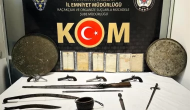 Kütahya’da Kaçakçılık Operasyonu: 21 Modül Tarihi Eser Ele Geçirildi