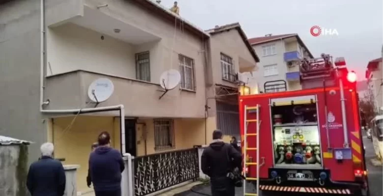 Maltepe’de Bir Binada Şofben Yangını
