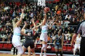 Melikgazi Kayseri Basketbol, EuroCup Women Play-Off birinci maçında İspanyol Movistar Estudiantes’i farklı yendi