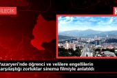 Pazaryeri’nde öğrenci ve velilere engellilerin karşılaştığı zorluklar sinema sinemasıyla anlatıldı