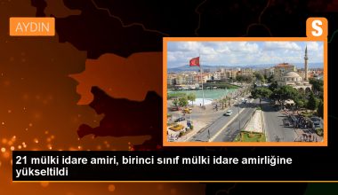 21 Mülki Yönetim Amirine Birinci Sınıf Rütbesi Verildi