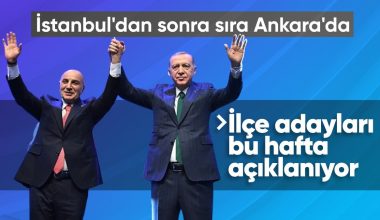 AK Parti Ankara ilçe adayları Çarşamba günü aşikâr olacak