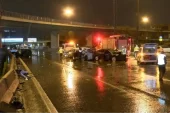 Ataşehir’de Alkollü Şoför İki Kazaya Neden Oldu