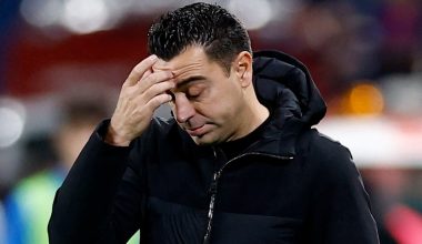 Barcelona Teknik Yöneticisi Xavi, Villareal maçının akabinde ekipten ayrılacağını açıkladı