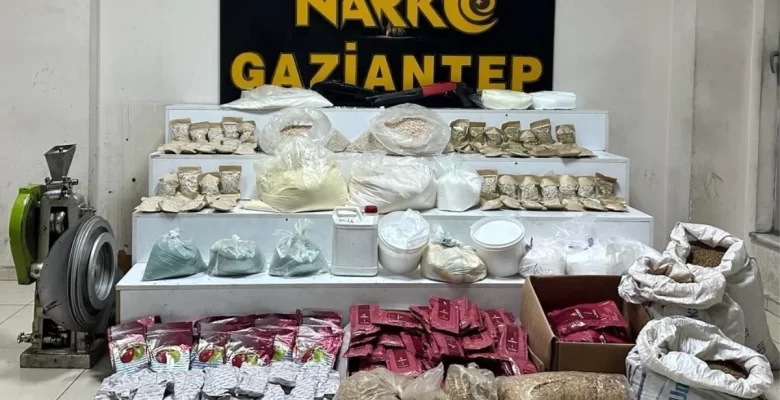 Gaziantep’te MİT Takviyeli Operasyonda Yüklü Ölçüde Uyuşturucu Ele Geçirildi