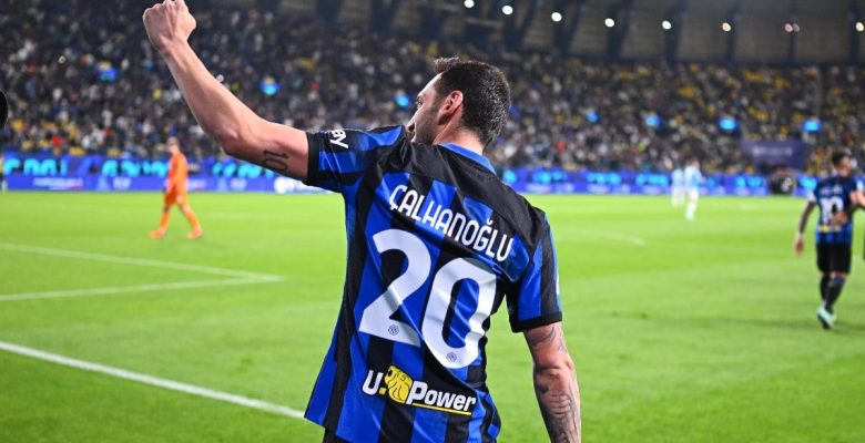 Hakan Çalhanoğlu golünü attı: Inter finale yükseldi