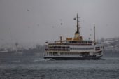 İstanbul’da vapur seferlerine hava muhalefeti pürüzü